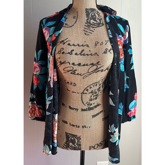 Maeve By Anthropologie Floral Hawaiian  Island Buttondown Blouse/Shirt, Sz 4 - Picture 7 of 10